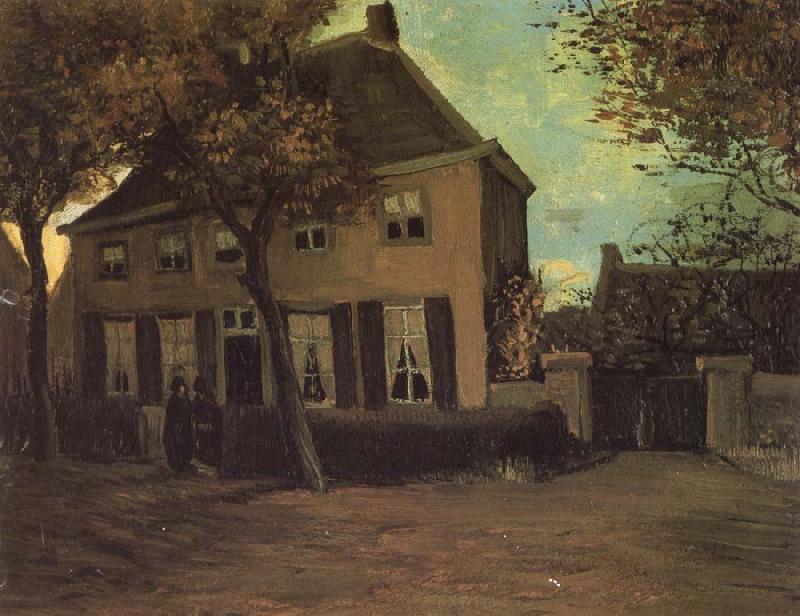 Vincent Van Gogh The Parsonage at Nuenen (nn04) Sweden oil painting art